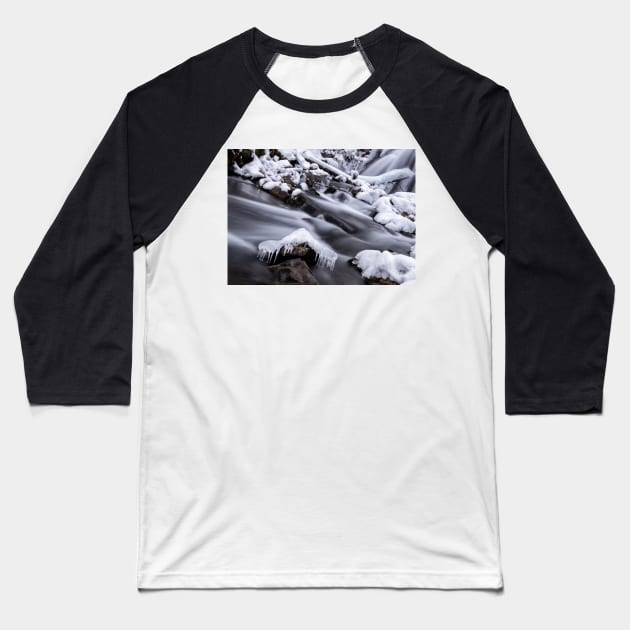 The Curtain of Ice Baseball T-Shirt by krepsher